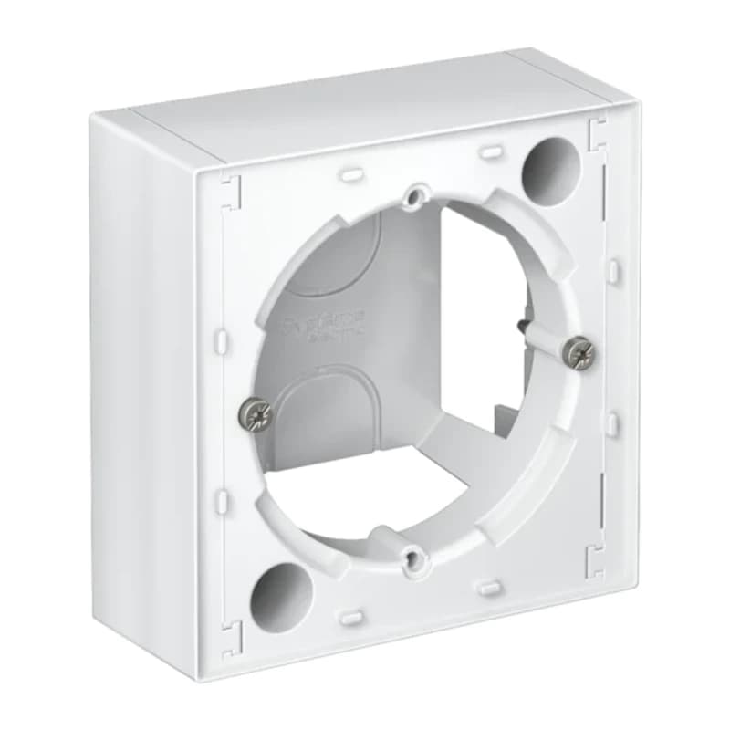 Коробка накладного монтажа Atlasdesign, белый