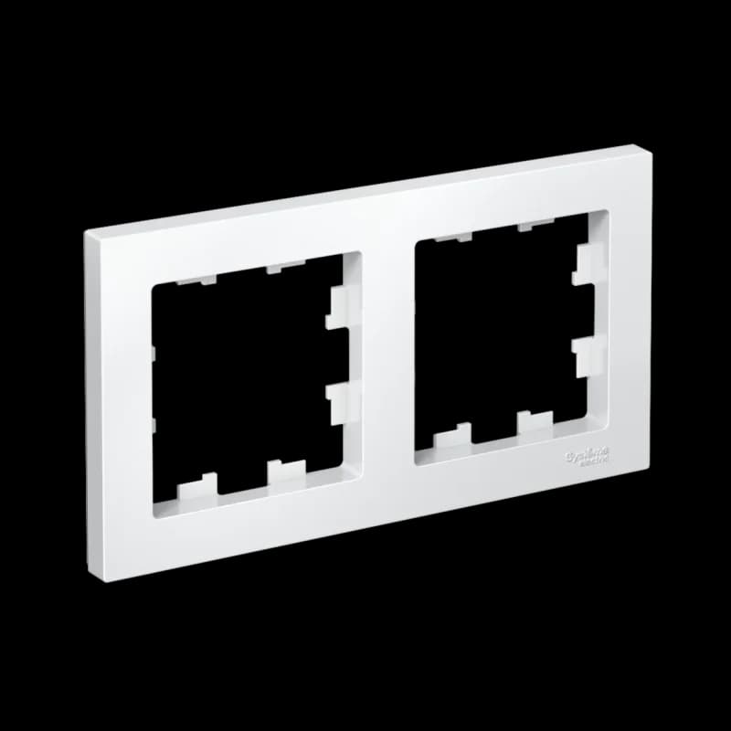 Рамка двойная Atlasdesign, белый