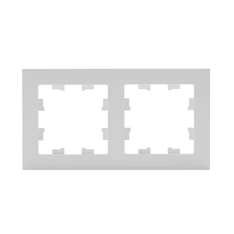 Рамка двойная Atlasdesign, белый