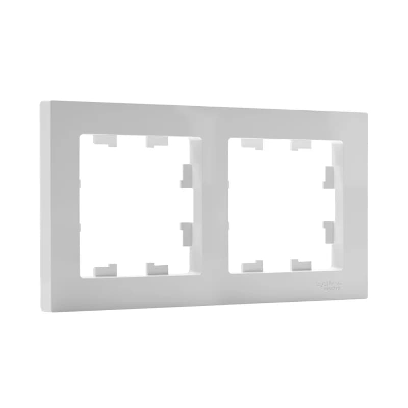 Рамка двойная Atlasdesign, белый