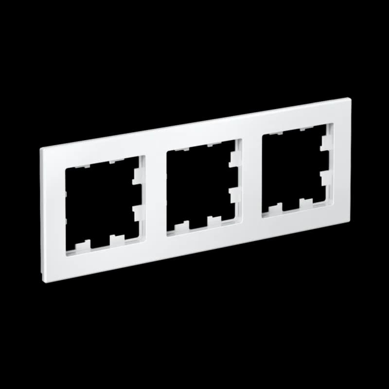 Рамка тройная Atlasdesign, белый