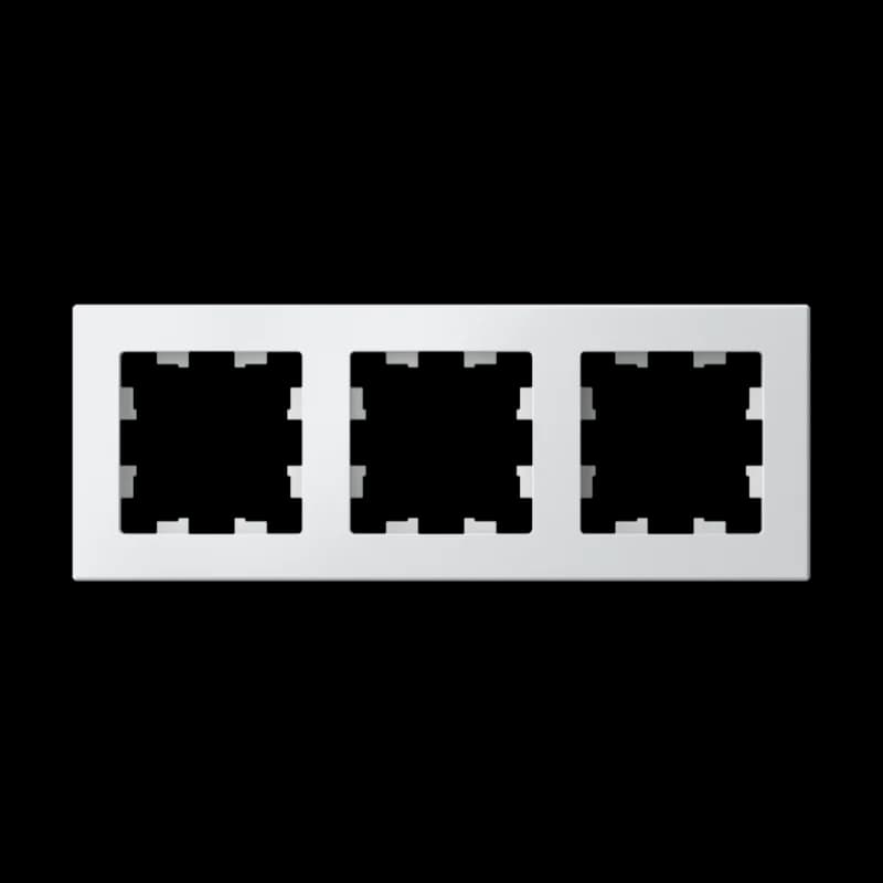 Рамка тройная Atlasdesign, белый