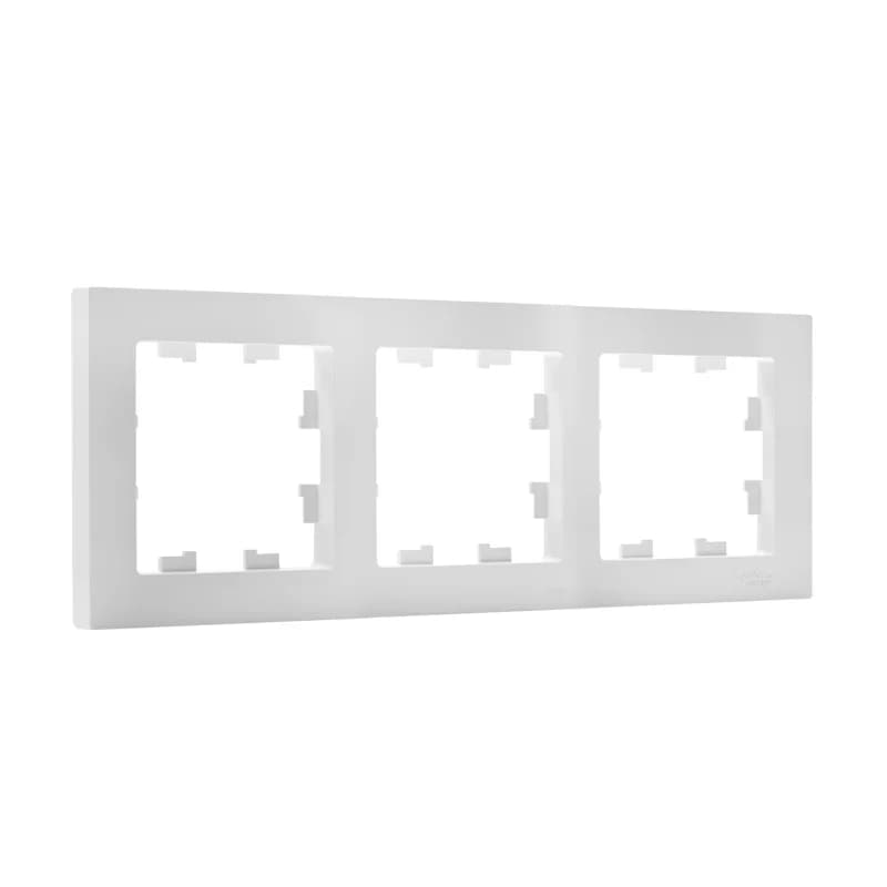 Рамка тройная Atlasdesign, белый