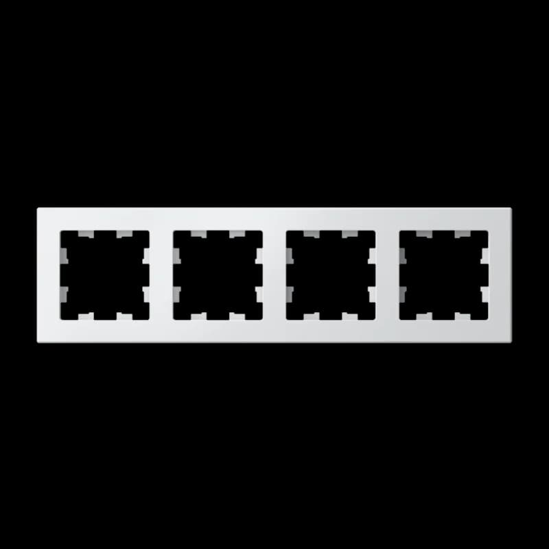 Рамка четверная Atlasdesign, белый