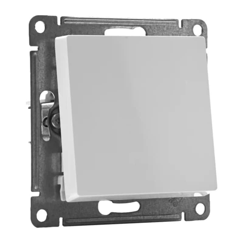 Выключатель одноклавишный Schneider Atlasdesign 10А, белый