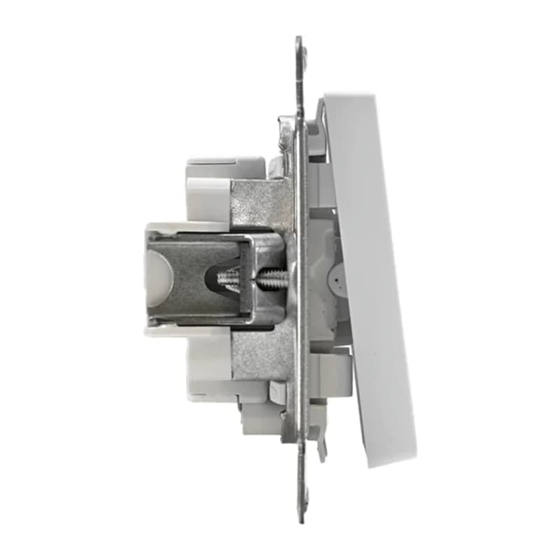 Smart выключатель одноклавишный с подсветкой, Schneider Atlasdesign Smart Zigbee 3.0, L+N, 10А, белый