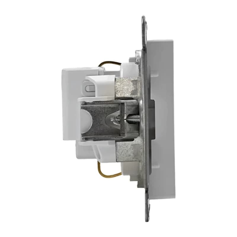 Розетка с заземлением Atlasdesign 16А, белый