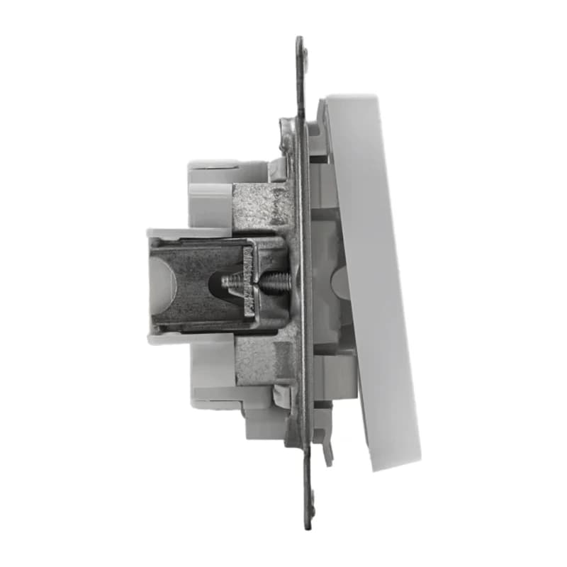 Smart выключатель двухклавишный с подсветкой, Schneider Atlasdesign Smart Zigbee 3.0, L+N, 10А, белый