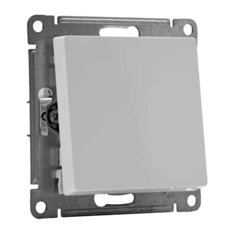 Выключатель одноклавишный проходной Schneider Atlasdesign 10А, белый