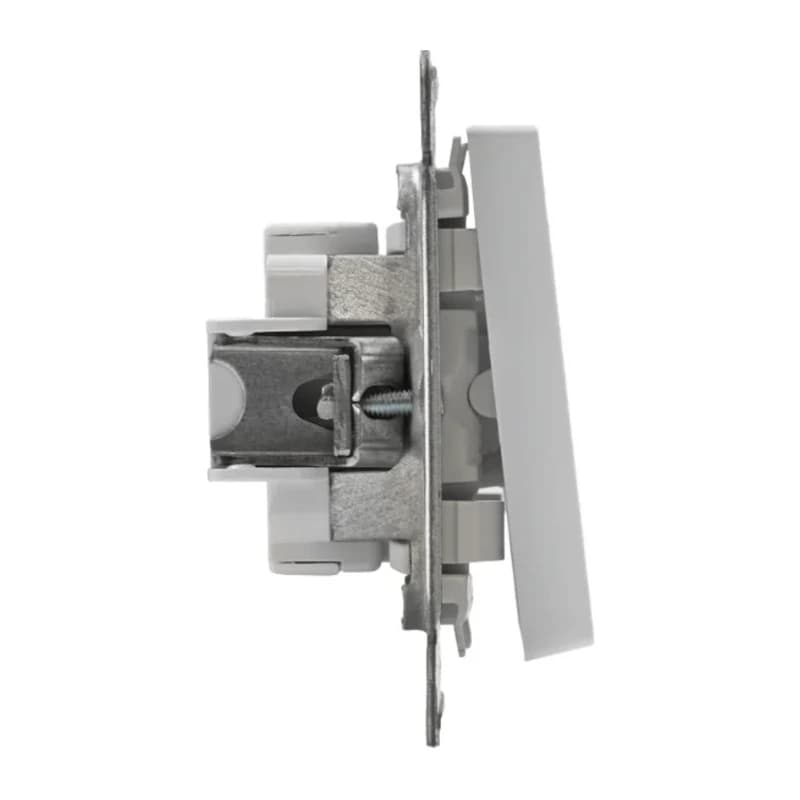 Выключатель одноклавишный перекрестный Schneider Atlasdesign 10А, белый