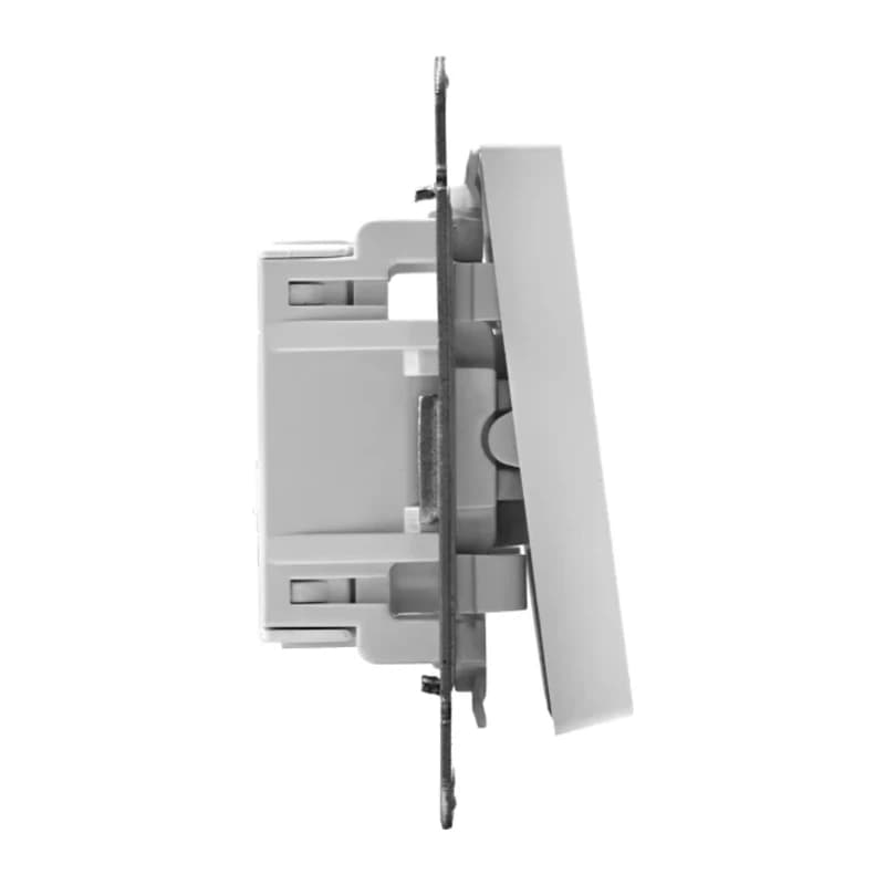 Выключатель 2-клавишный перекрестный (из 3-х мест) Schneider Atlasdesign, 10АХ, белый