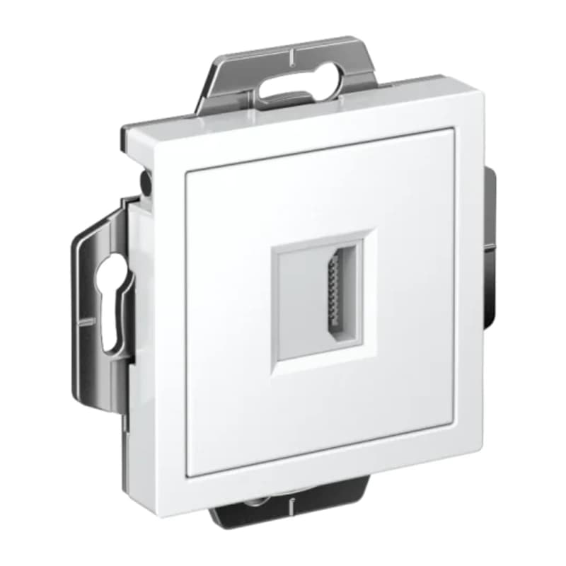 Розетка HDMI одинарная Atlasdesign, белый