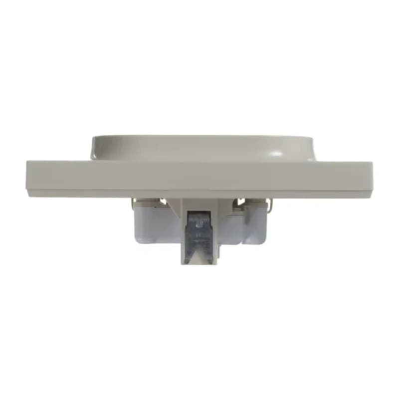 Розетка двойная с заземлением в сборе Atlasdesign 16А, бежевый