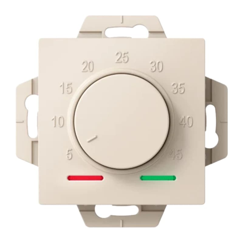 Регулятор теплого пола с датчиком пола Atlasdesign 10А, бежевый