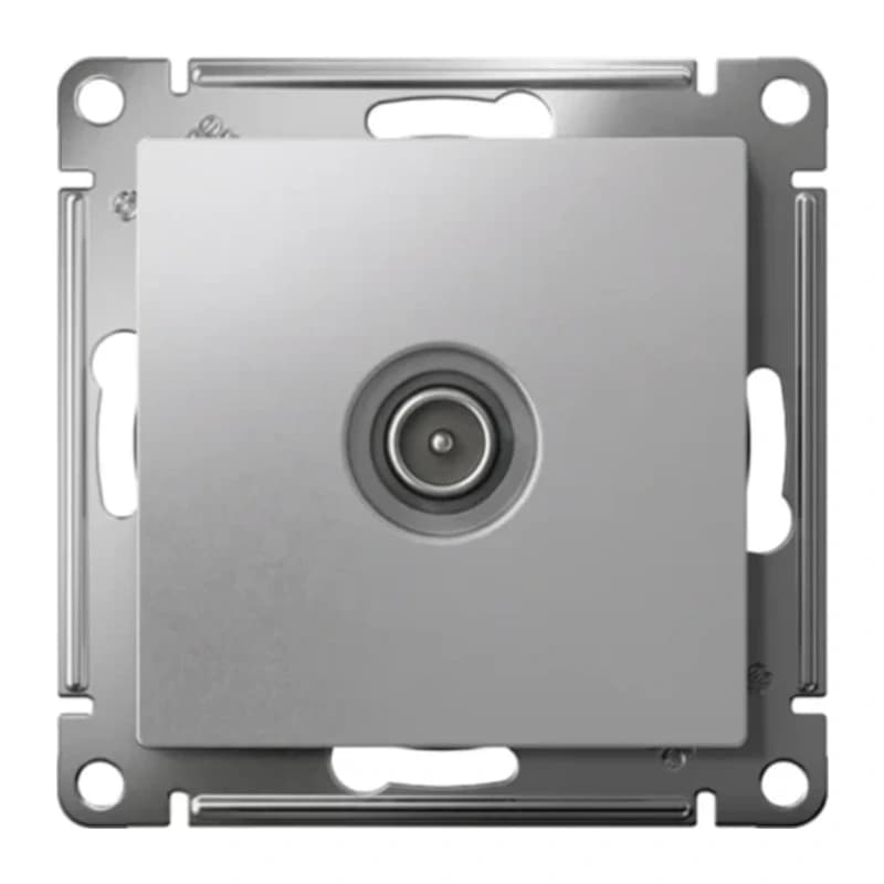 Розетка TV оконечная Atlasdesign 1DB, алюминий