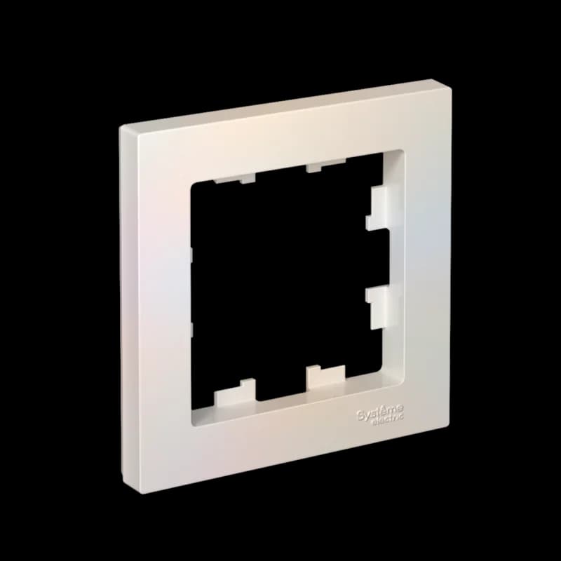 Рамка одинарная Atlasdesign, жемчуг