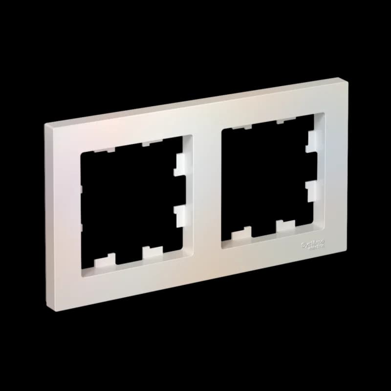 Рамка двойная Atlasdesign, жемчуг