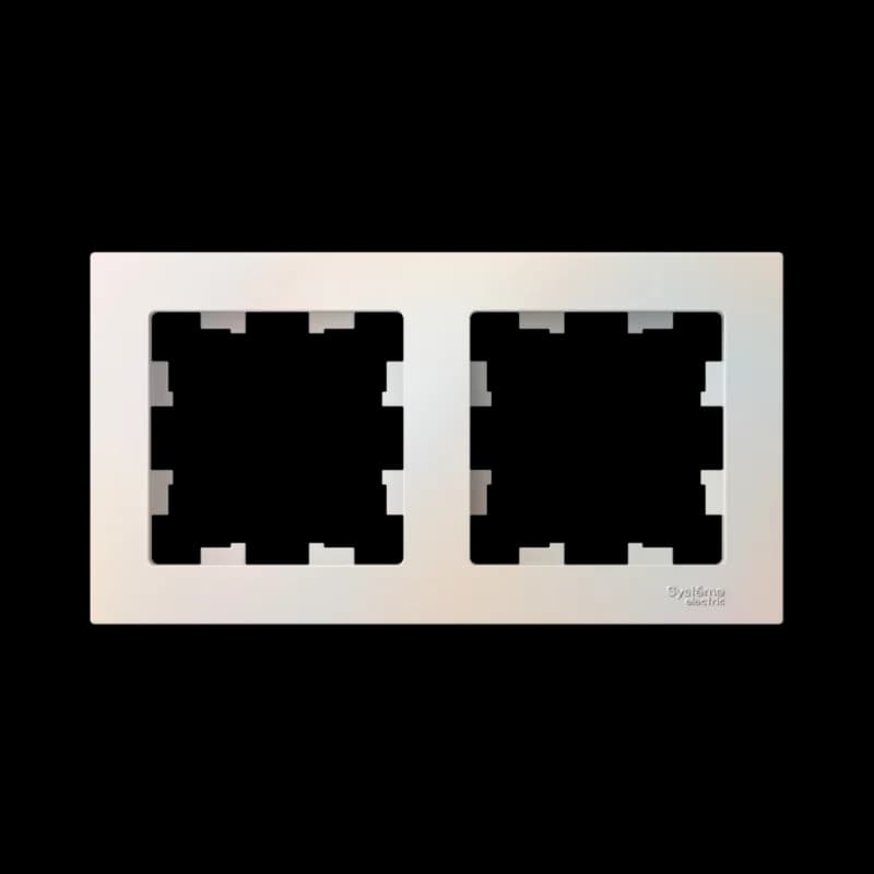 Рамка двойная Atlasdesign, жемчуг