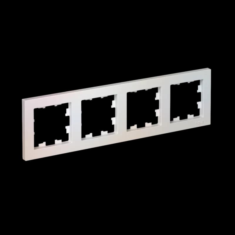 Рамка четверная Atlasdesign, жемчуг