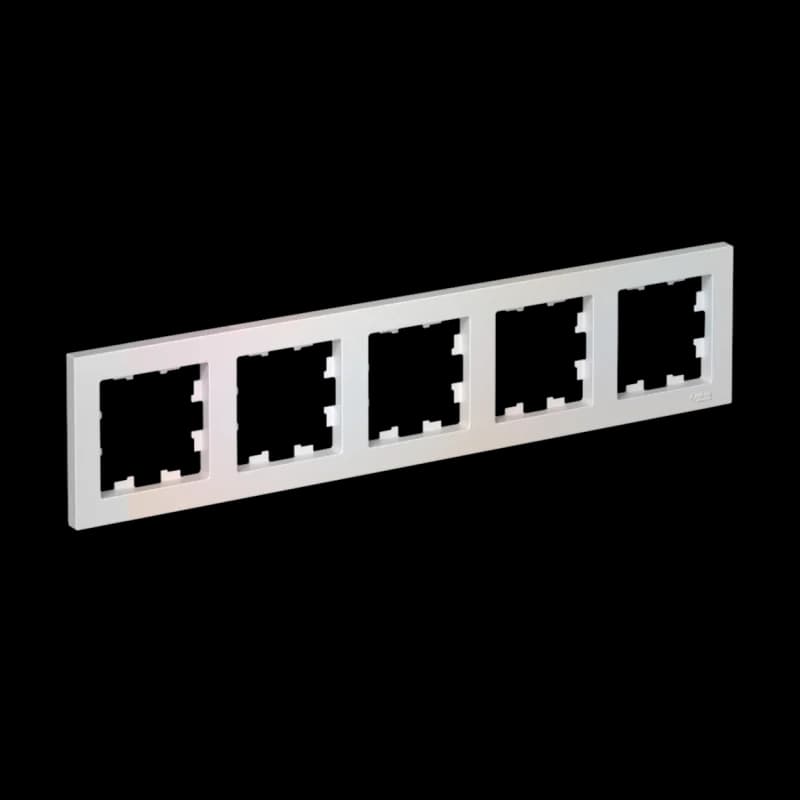 Рамка пятерная Atlasdesign, жемчуг