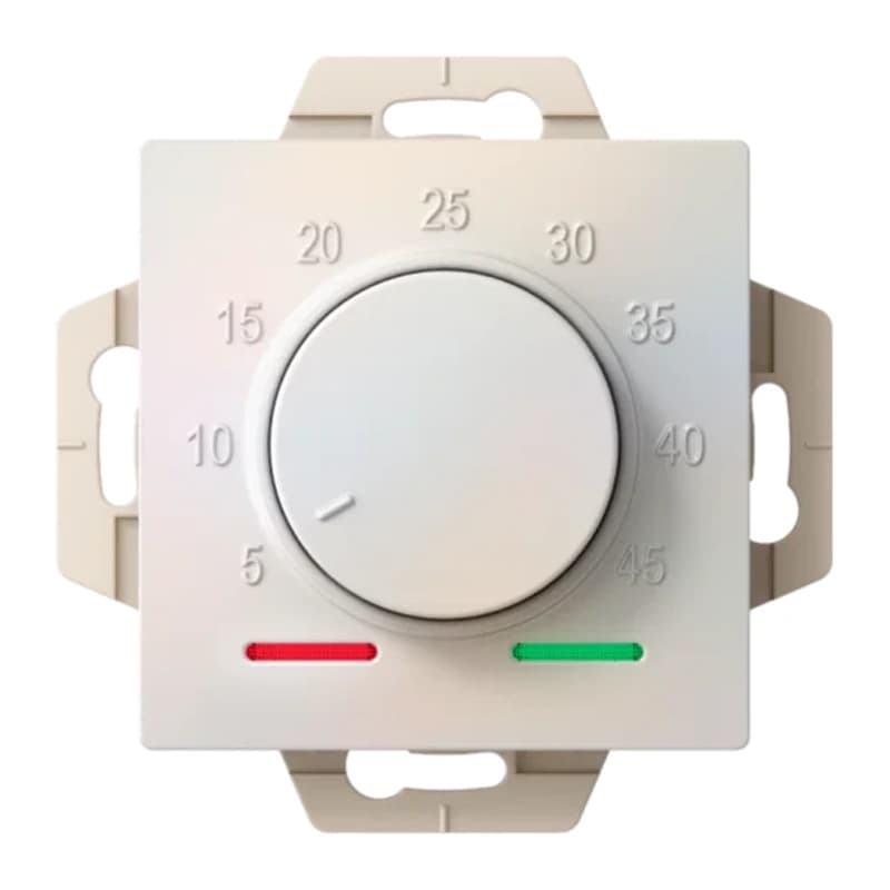 Регулятор теплого пола с датчиком пола Atlasdesign 10А, жемчуг