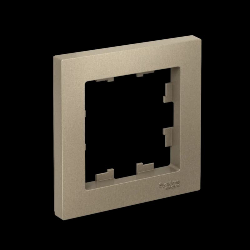 Рамка одинарная Atlasdesign, шампань