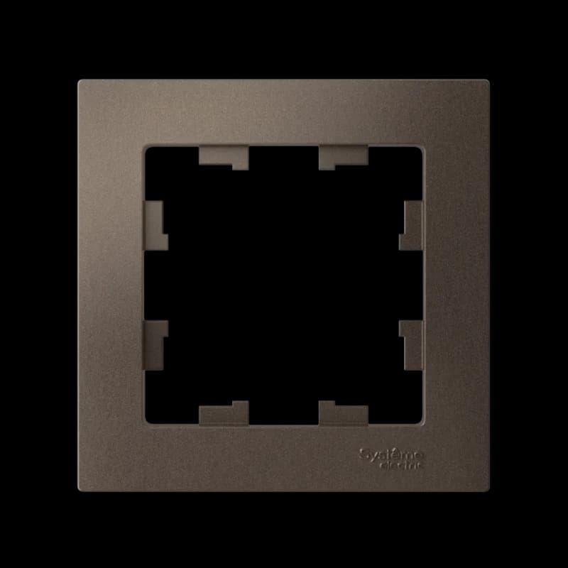 Рамка одинарная Atlasdesign, мокко