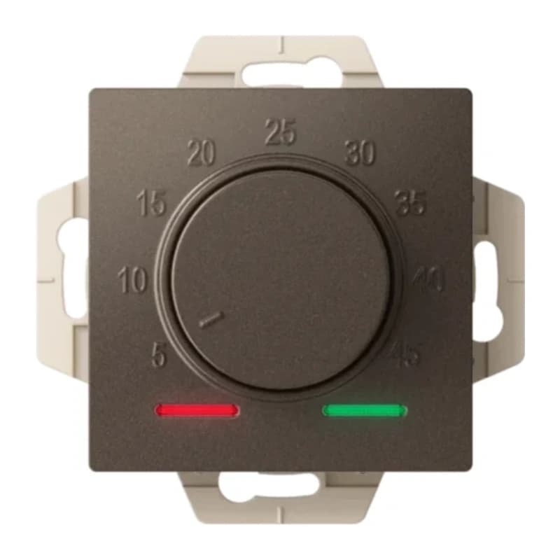 Регулятор теплого пола с датчиком пола Atlasdesign 10А, мокко