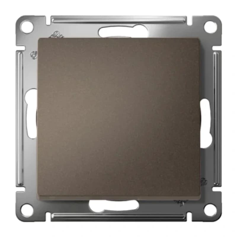 Выключатель одноклавишный перекрестный Schneider Atlasdesign 10А, быстрозажим. клем., мокко