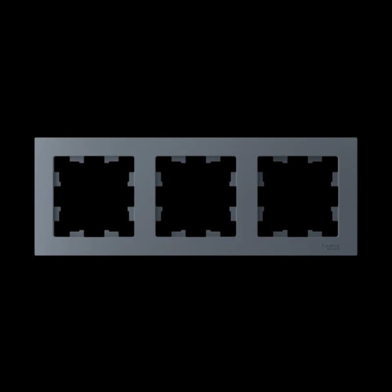 Рамка тройная Atlasdesign, грифель