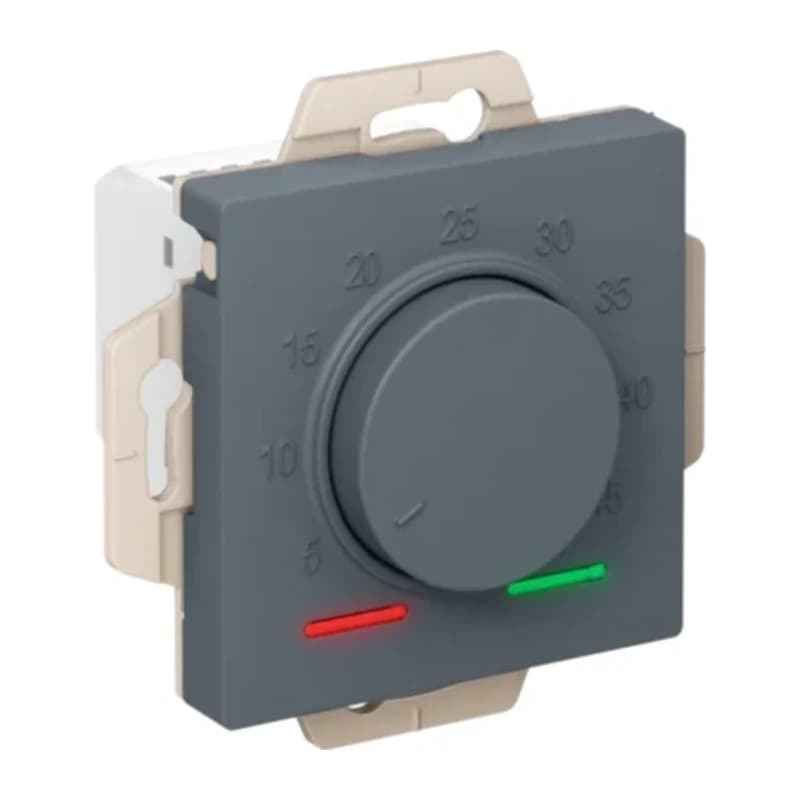 Регулятор теплого пола с датчиком пола Atlasdesign 10А, грифель