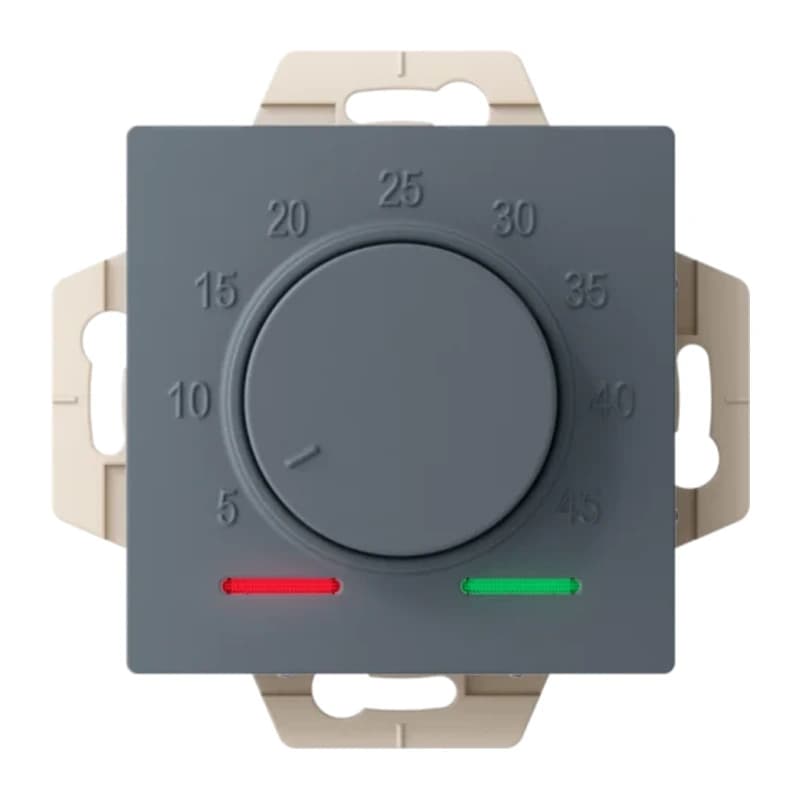 Регулятор теплого пола с датчиком пола Atlasdesign 10А, грифель