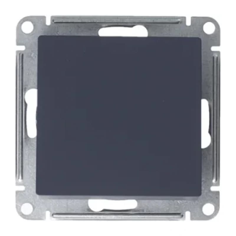 Выключатель одноклавишный проходной Schneider Atlasdesign 10А, грифель