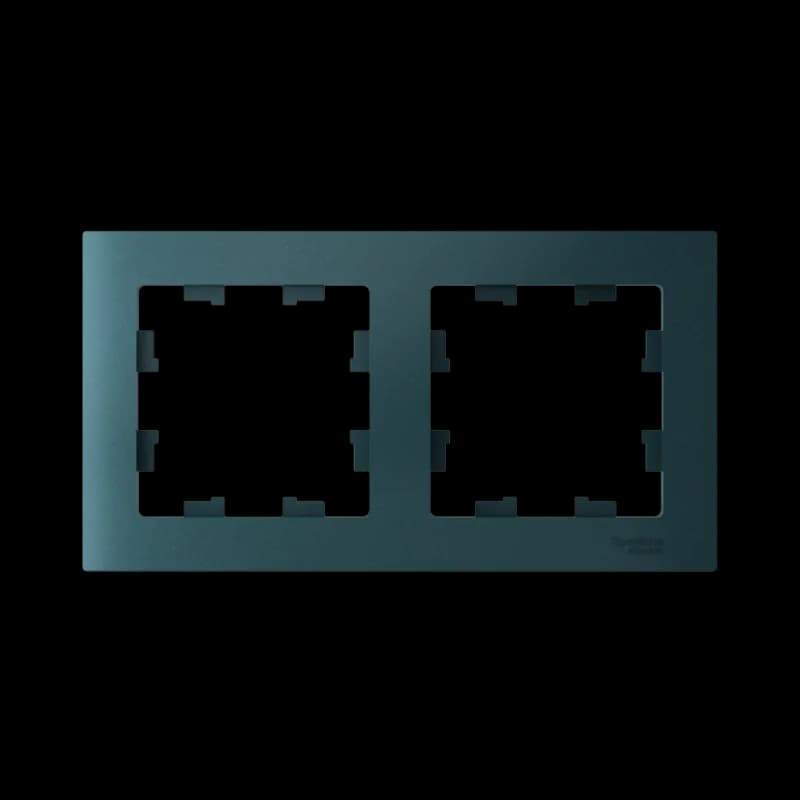Рамка двойная Atlasdesign, изумруд
