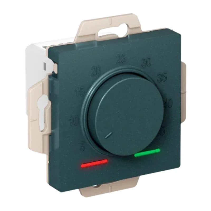 Регулятор теплого пола с датчиком пола Atlasdesign 10А, изумруд