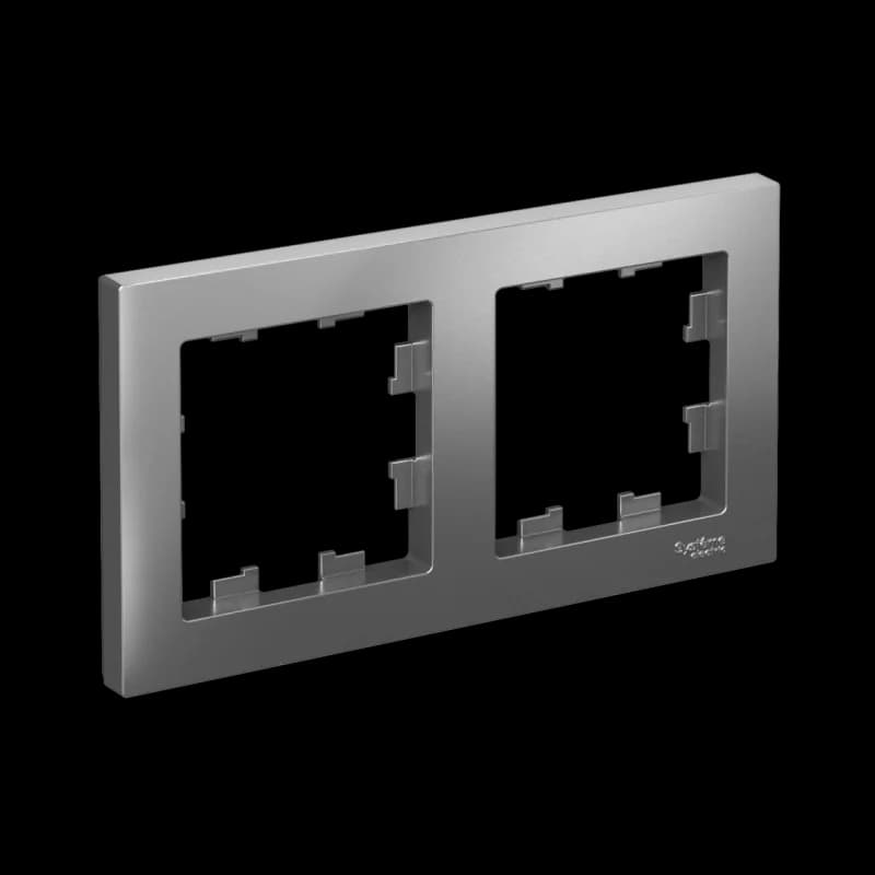 Рамка двойная Atlasdesign, сталь