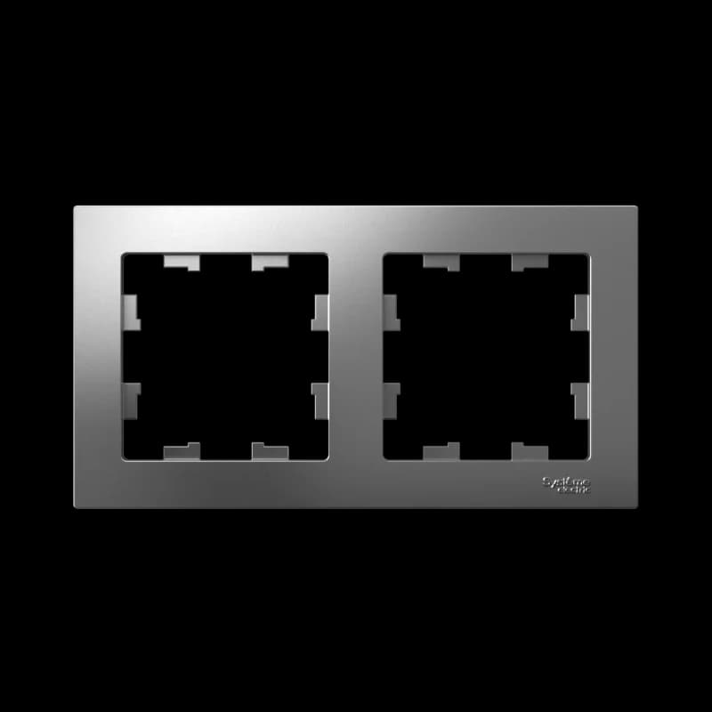 Рамка двойная Atlasdesign, сталь