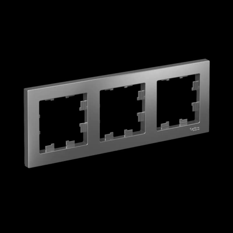 Рамка тройная Atlasdesign, сталь