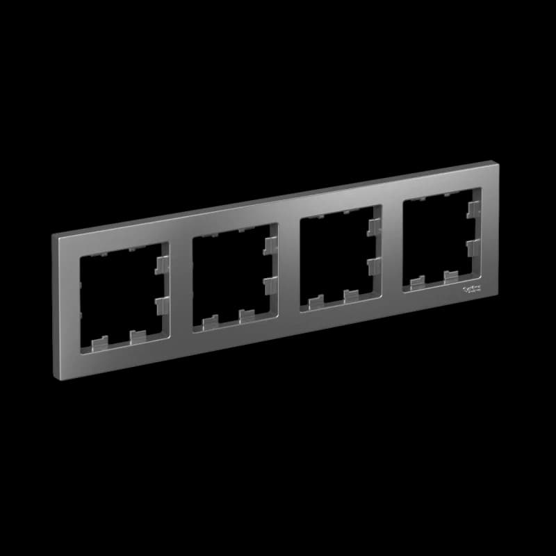 Рамка четверная Atlasdesign, сталь