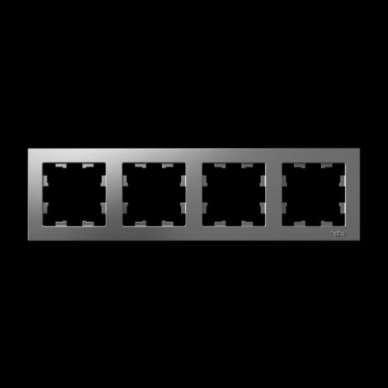 Рамка четверная Atlasdesign, сталь