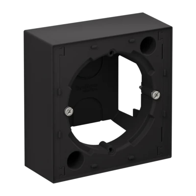 Коробка накладного монтажа Atlasdesign, карбон