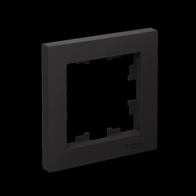 Рамка одинарная Atlasdesign, карбон