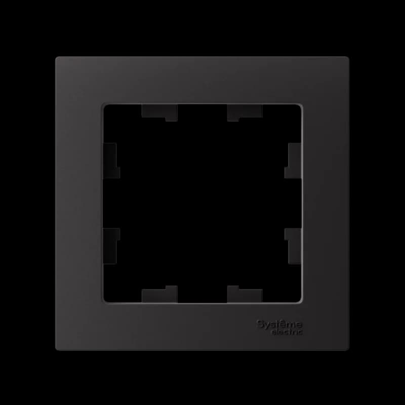 Рамка одинарная Atlasdesign, карбон