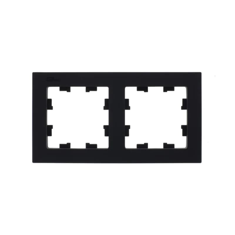 Рамка двойная Atlasdesign, карбон