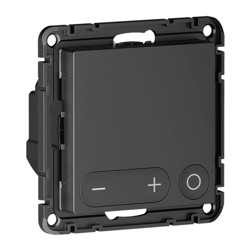 Термостат программируемый для электрического теплого пола Atlasdesign SMART Zigbee, 16А, черный