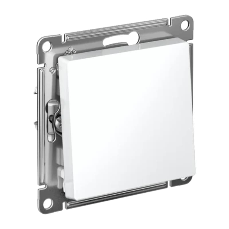 Выключатель одноклавишный Schneider Atlasdesign 10А, лотос