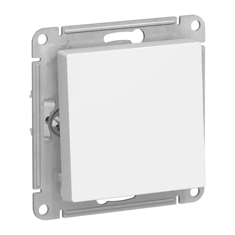 Выключатель одноклавишный кнопочный Atlasdesign 10А, лотос