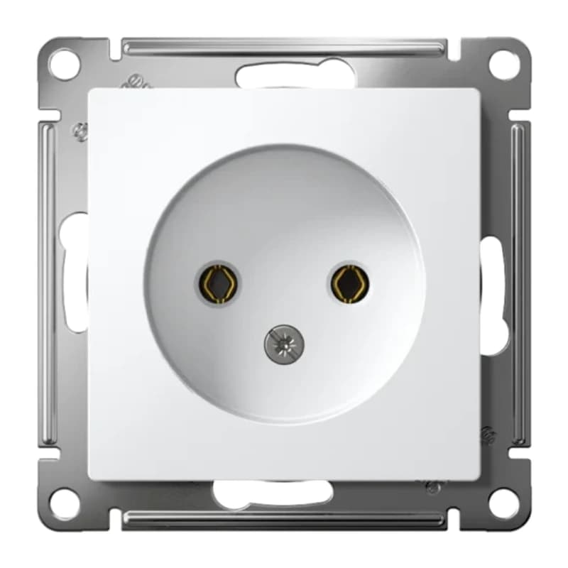 Розетка без заземления Atlasdesign 16А, лотос