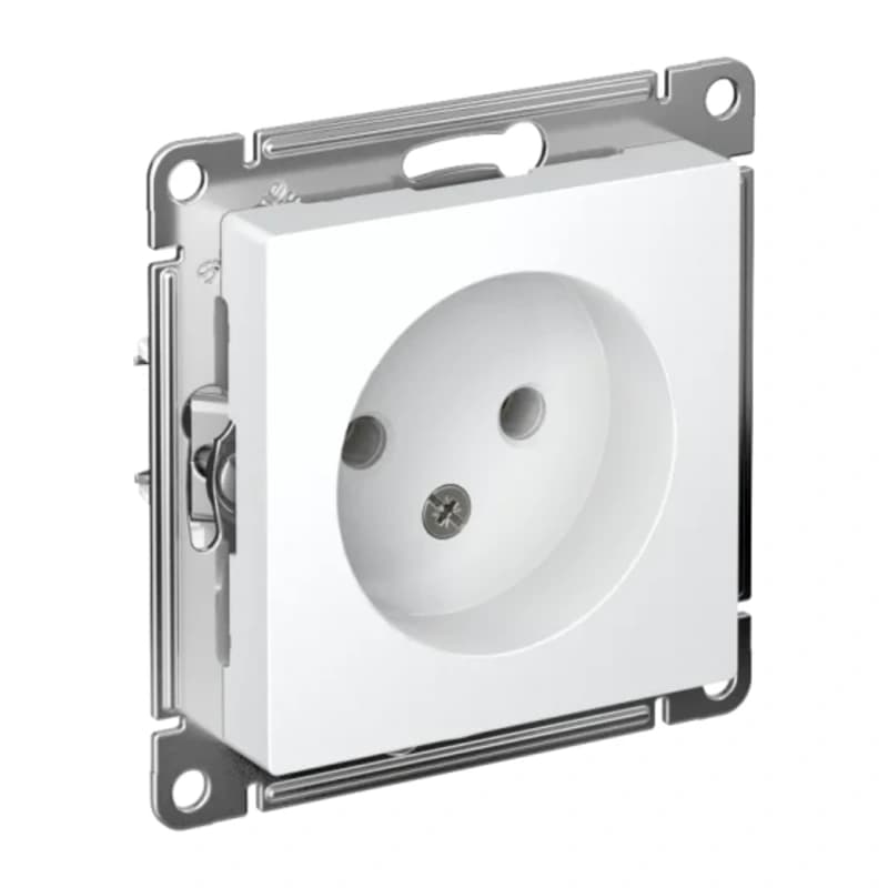 Розетка без заземления Atlasdesign 16А, лотос