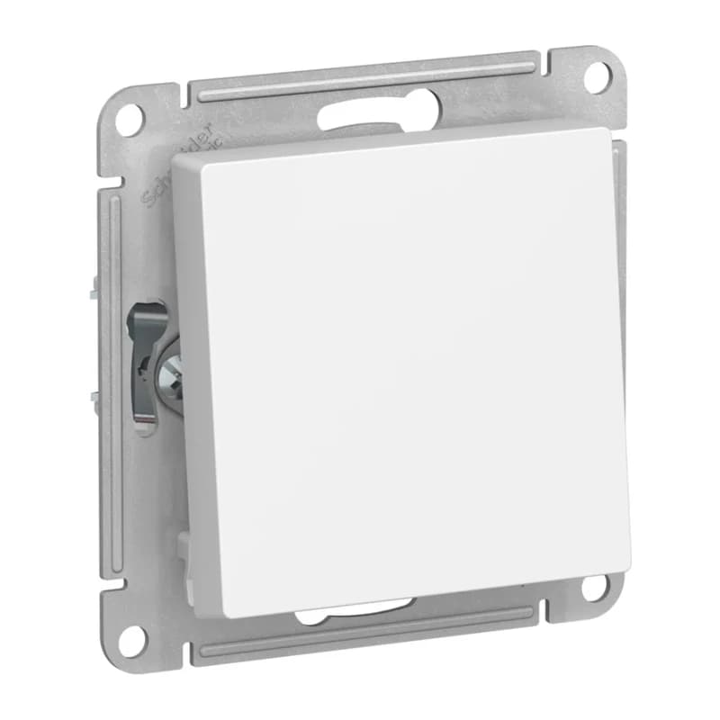 Выключатель одноклавишный проходной Schneider Atlasdesign 10А, лотос